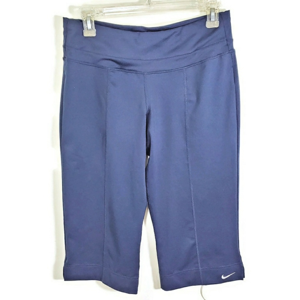 Nike Navy Dri Fit Capris Size Small